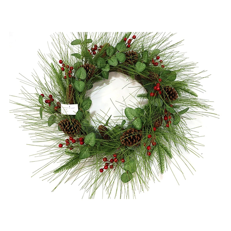 Factory Direct Price Indoor Holiday Party Decoration Diy Christmas Wreath