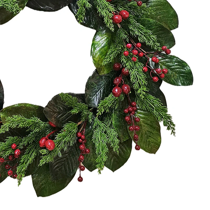 Christmas 76.2/50.8cm Arts And Crafts wreath artificial wreath plant with red berry