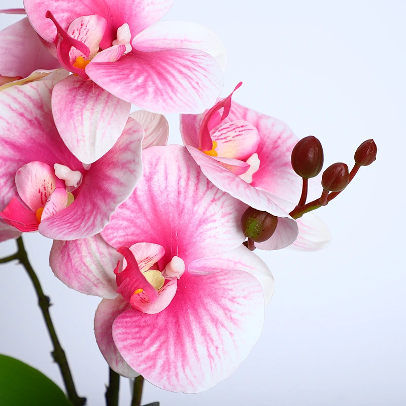 High quality real touch artificial orchid pot flowers wedding party home decoration artificial orchids flowers