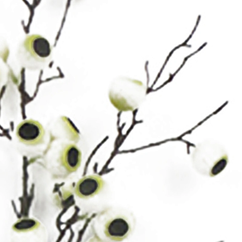 Spring new fashionable family spring floral hand wrapped floral real touch wreath artificial flowers in bulk