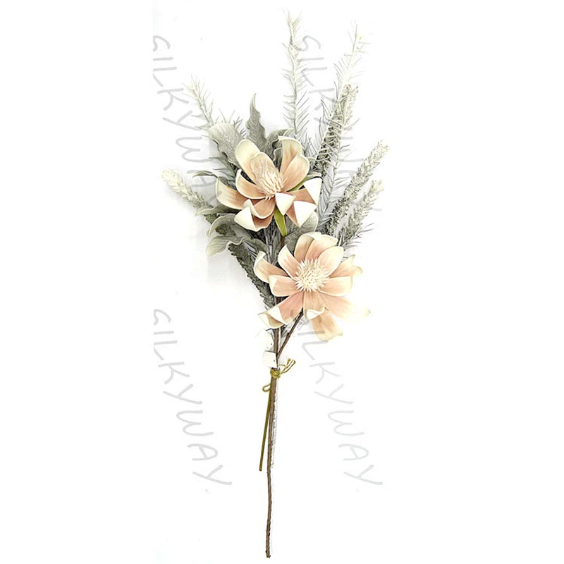 Artificial Silk Plastic Festival Items Gifts And Decorations Foam Blossom For Wedding And Home Decoration