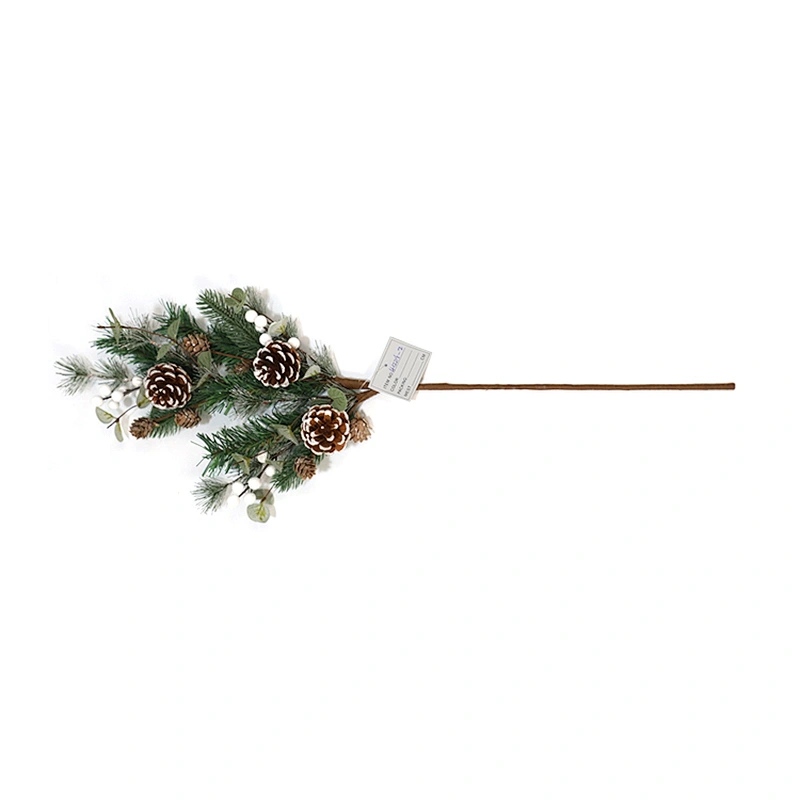 New Arrival 2020 Wholesale Artificial Xmas Christmas Hair Accessory Flower Wreath