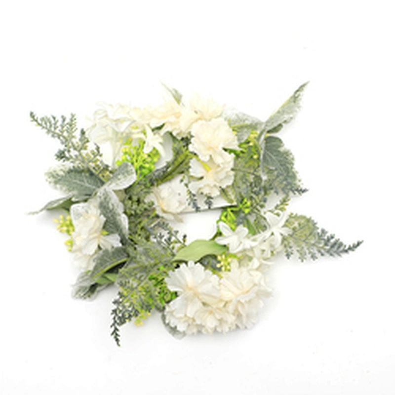 Interior decoration summer Friendly Arts And Crafts Real Touch Wreath Luxury Lavender wreath with leaves