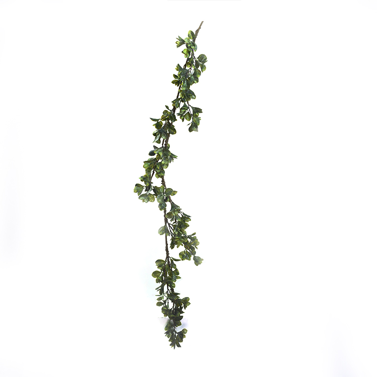 New Design Hand Wrapped decoration simulation Garland Spring Greenery Boxwood Garland