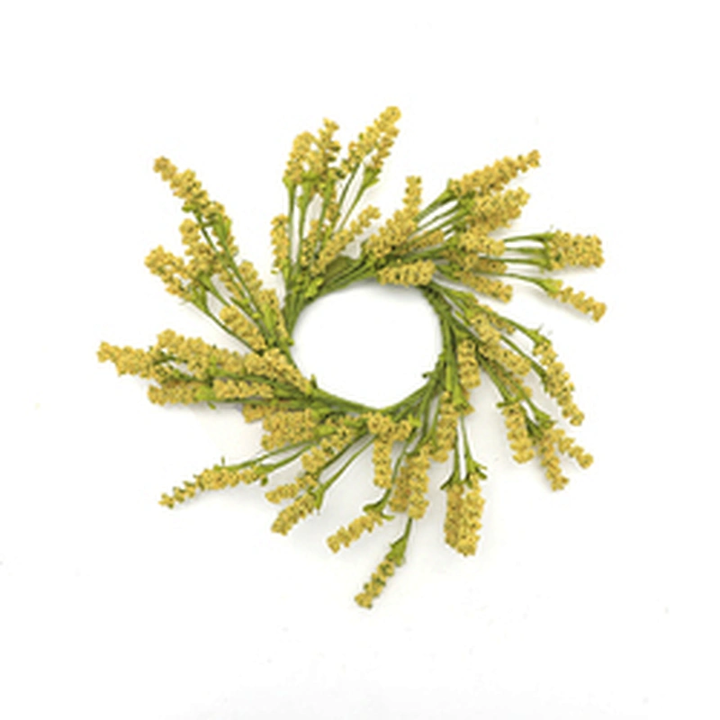 Luxury Lemon Real Touch artifical plant Wreath33cm  Hand Wrapped decoration simulation wreaths