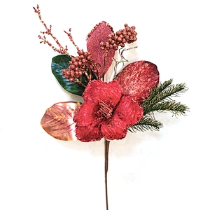Pine needles and cones Artificial flowers 58.4cm leaves personalized Artificial leaves Hand Wrapped Floral