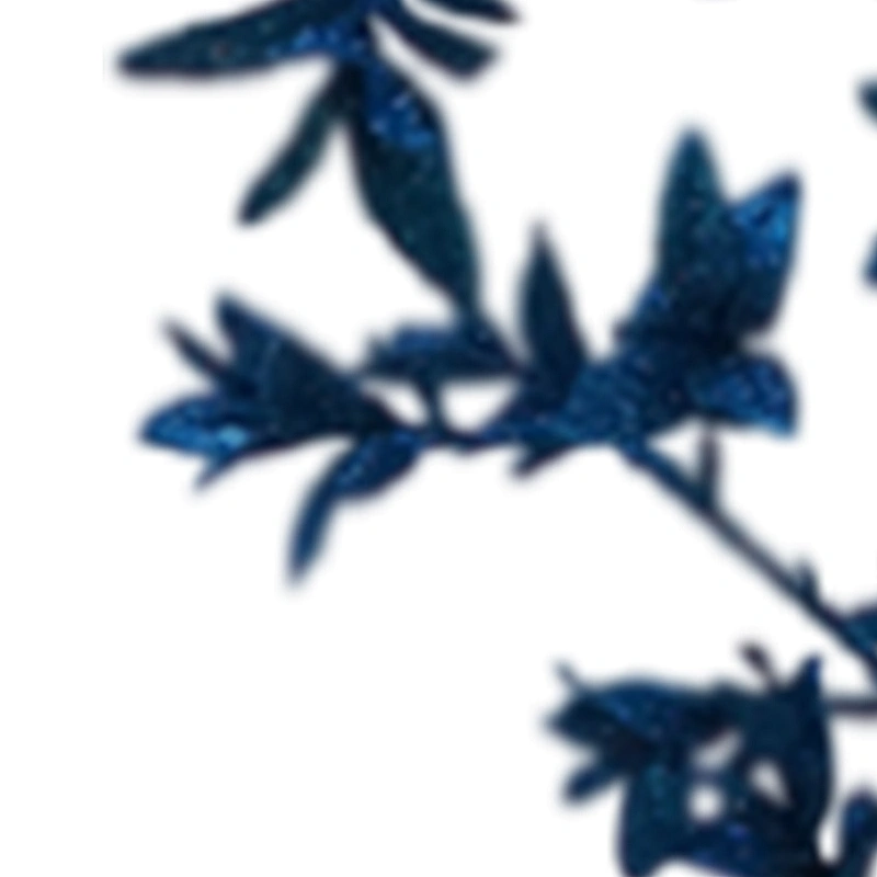 Christmas Decorations Artificial Flowers 71.12cm Golden Flowers Hand Wrapped Floral For Sale