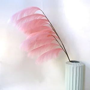 Artificial flower faux reed/artificial flower plants pampas grass dried for home decor