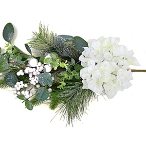 Best Selling Outdoor Artificial Flowers  Wreaths  Factory Direct Sale Craft Supplies Christmas Wreaths