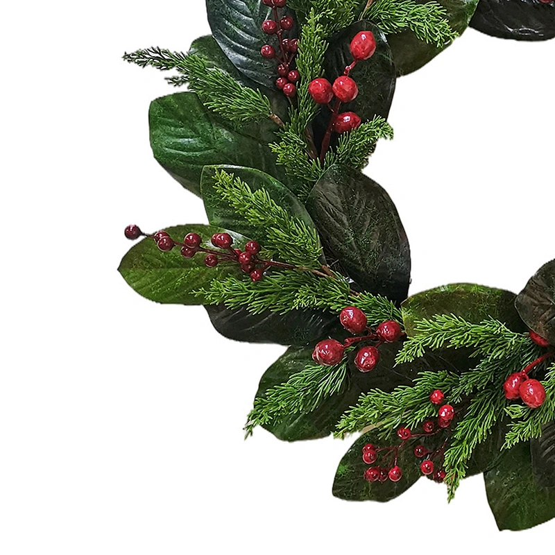 Christmas 76.2/50.8cm Arts And Crafts wreath artificial wreath plant with red berry