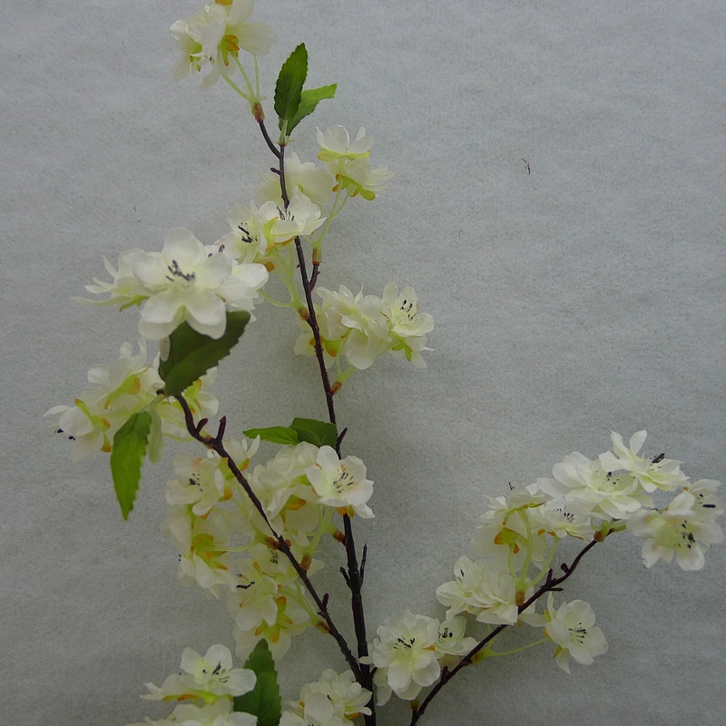 Latest Fashion Home Door Decorations white spray 110cm Hand Wrapped Spray cherry blossom Artificial Autumn Wheat