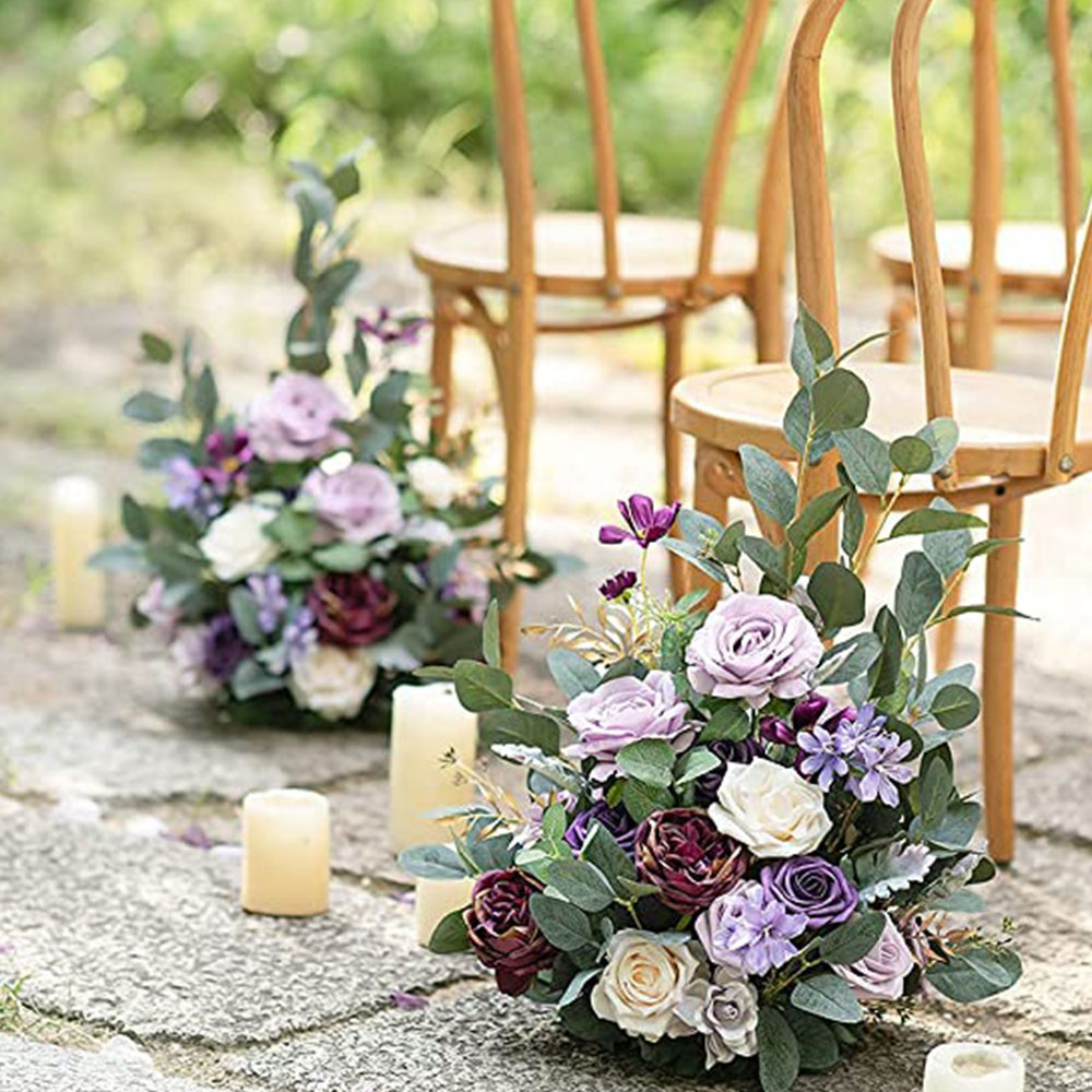 Wholesale Artificial Flowers ball Arrangement Bouquet Artificial Flower Ball for Home Wedding Decoration