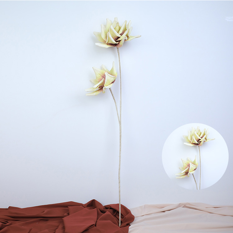 High Quality silk handy carfts foam flower decoration artificial foam flower for plants