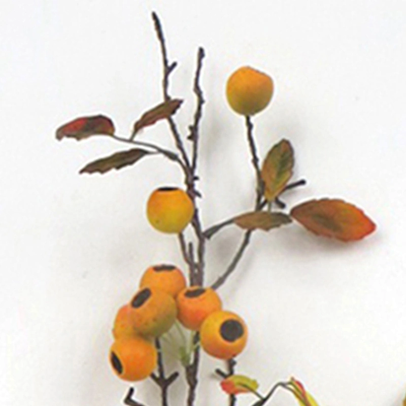 The Latest Fashion Artificial 107cm Autumn Wheat artificial red orange yellow flowers Out Door Decorations