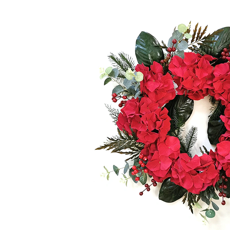 Christmas decorations Artificial flowers 60.9/33cm Arts Artificial flowers Hand Wrapped Floral