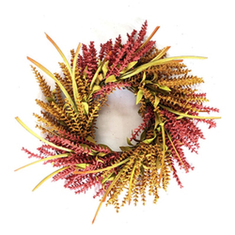 Wholesale interior decoration summer peony artificial wreath real touch artificial decoration flowers