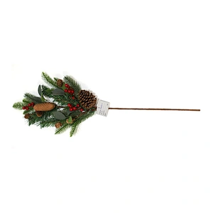 Wholesale New Style Best Quality Plastic Artificial Xmas Decoration Decorative Christmas Wreath