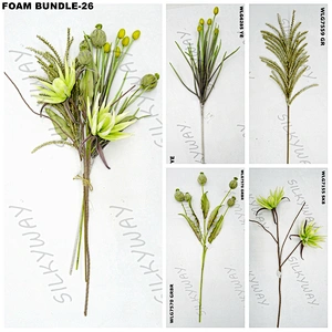 Wholesale Home Decoration Artificial Flower Garden Planting Foam Flower For Sale