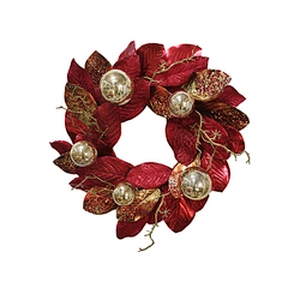 Wholesale New Style Luxury Handmade Indoor Decorative Artificial Christmas Wreath