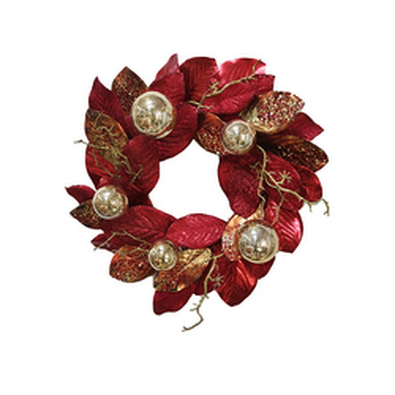 Wholesale New Style Luxury Handmade Indoor Decorative Artificial Christmas Wreath