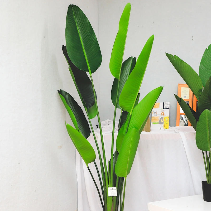 Customized Artificial Indoor Banana Trees Decoration Popular Vivid Customized Banana Tree