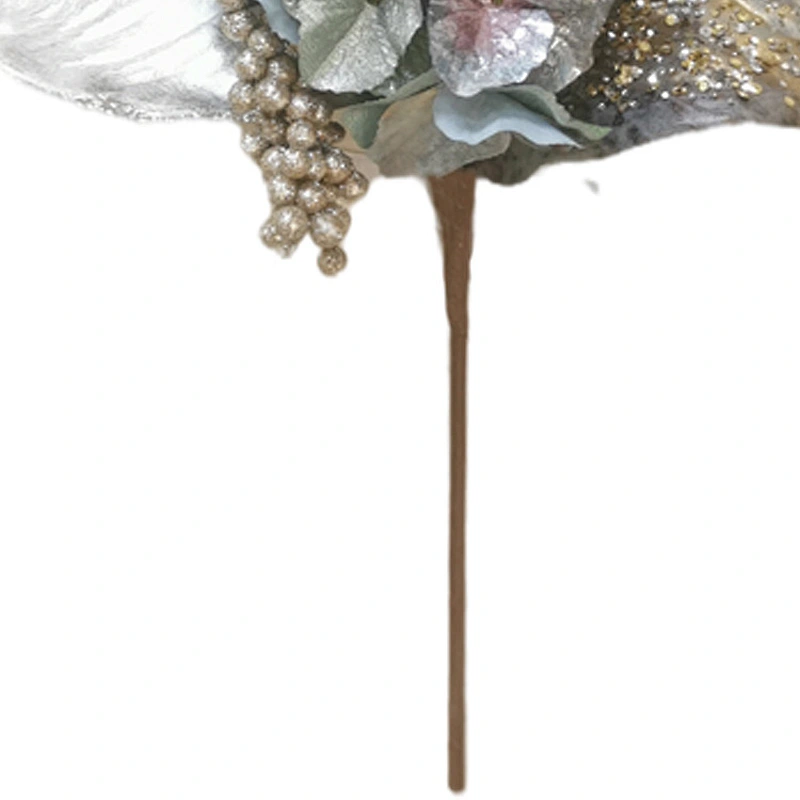 Christmas decorations Handy Carfts silvery berry plant 60.96cm Eco-Friendly artificial plant