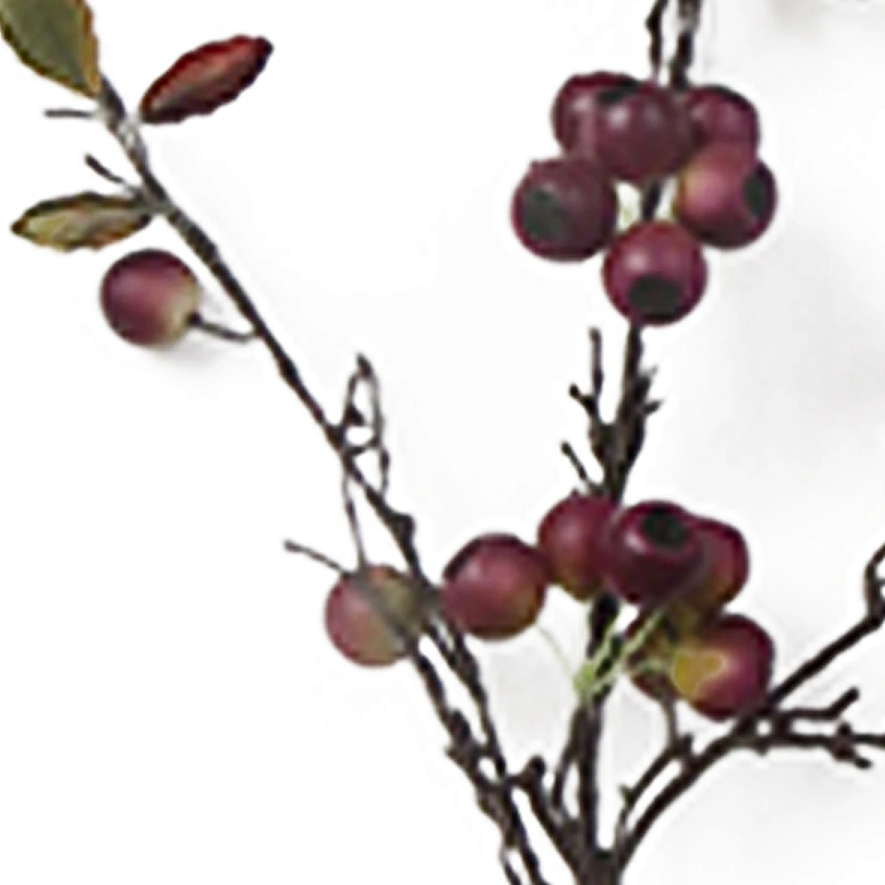 Leaves by hand spring plant Hand Wrapped flowers artificial flowers decor spray with leaves artificial flower