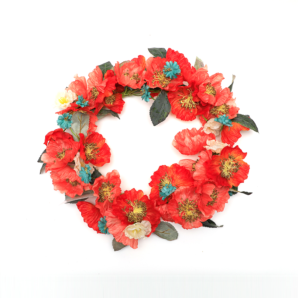 Spring spray Artificial flowers 44cm Real summer artificial flowers personalized Artificial leaves Faux Flower