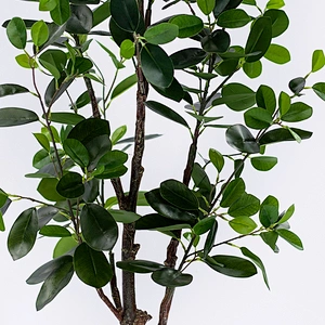 Nearly Natural Make Artificial Plants Artificial Banyan Tree plastic ficus tree on sale