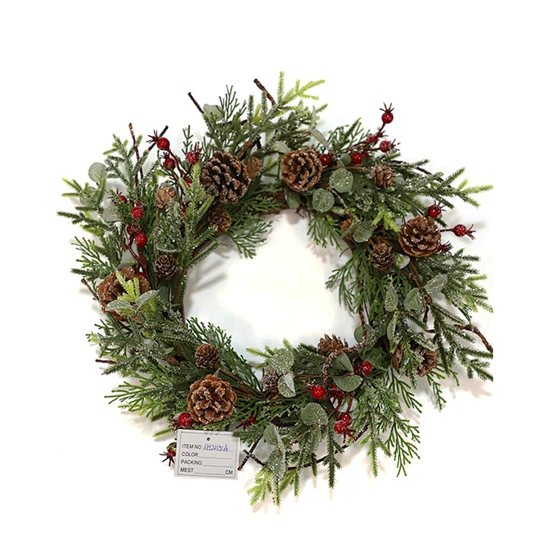Wholesale New Popular Artificial Wreath For Indoor Holiday Party Christmas Wedding Decoration
