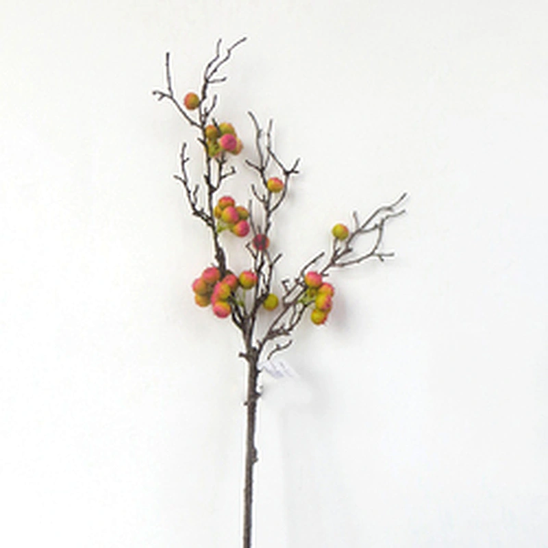 Custom Cheap Fashion Colorful artificial Wheat spray 107cm red orange yellow flowers artificial autumn wheat