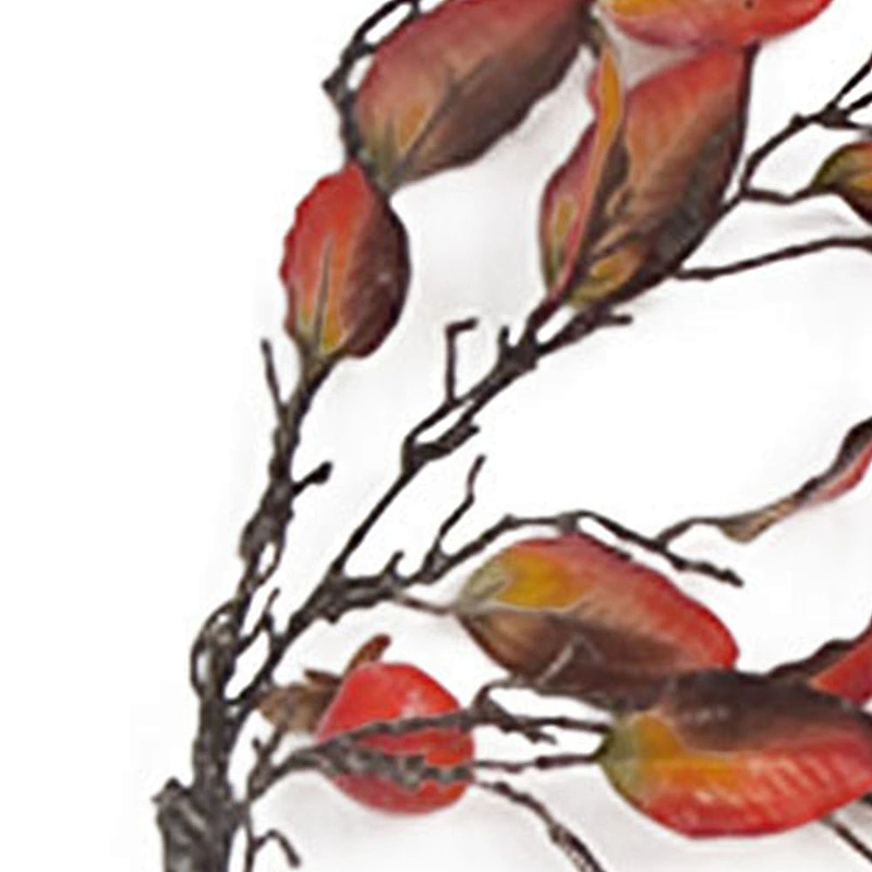 Popular and practica spray with leaves wreath hand wrapped decoration simulation wreaths decorations artificial flower