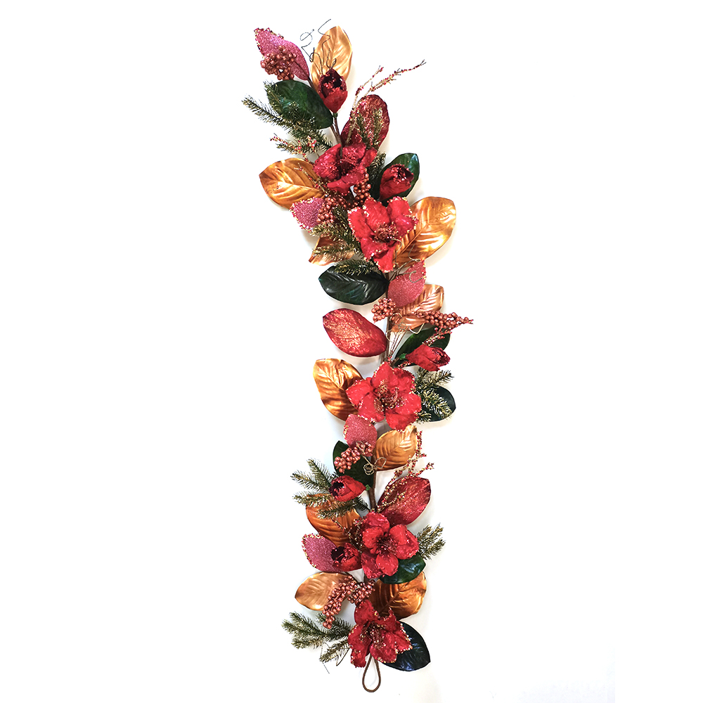 Personalized Artificial leaves 182.9cm Arts Artificial flowers with berry Artificial flowers