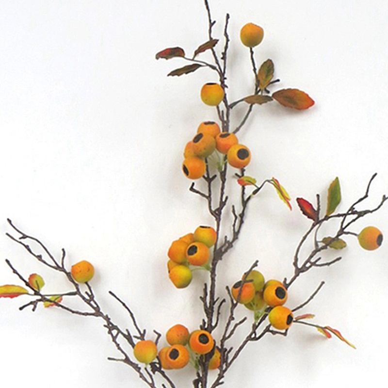 The Latest Fashion Artificial 107cm Autumn Wheat artificial red orange yellow flowers Out Door Decorations