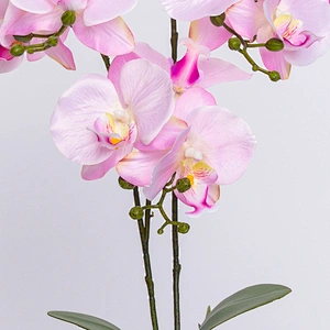 Wedding party home decoration phalaenopsis artificial flower real touch butterfly orchid artificial flower