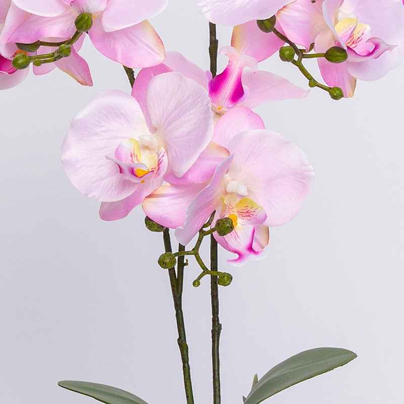Wedding party home decoration phalaenopsis artificial flower real touch butterfly orchid artificial flower