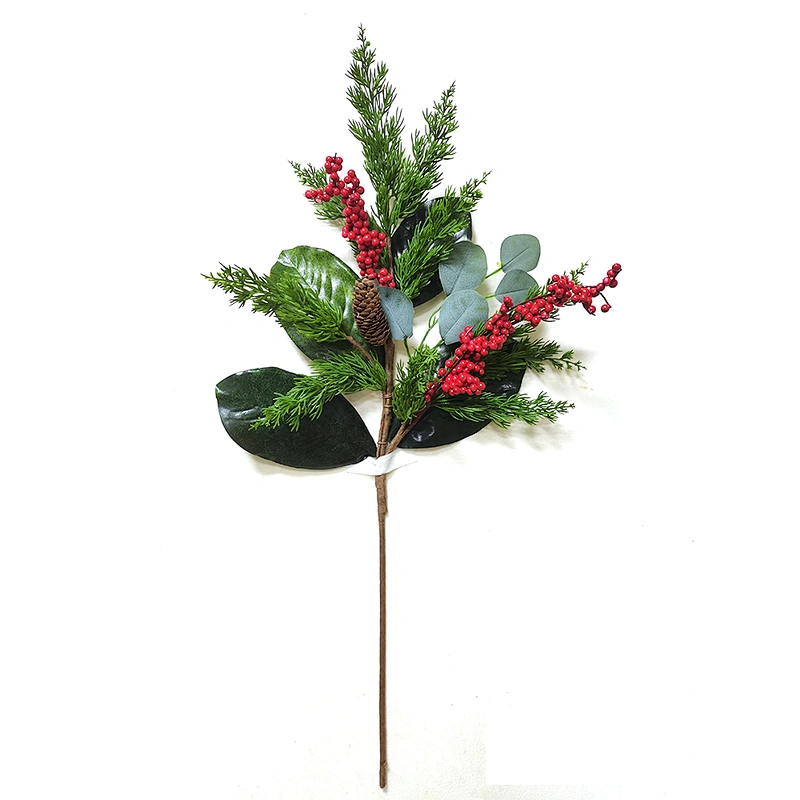 Arts And Crafts Spray with white berry artifical plant wreath 78.7cm leaves