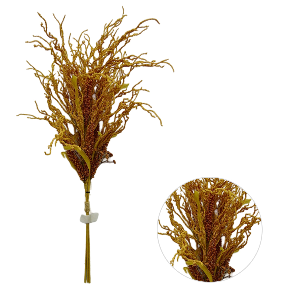 Wholesale Fashion Red Orange Yellow Flowers 81cm Orange Artificial Flowers In/Out Door Decorations For Sale