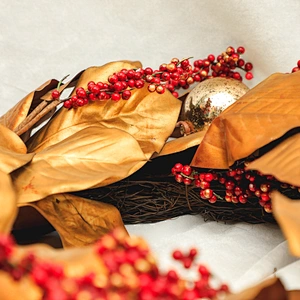 Decorate artificial Artificial Wreath For Christmas Wedding, Holiday Front Door Wall Window Party Decoration