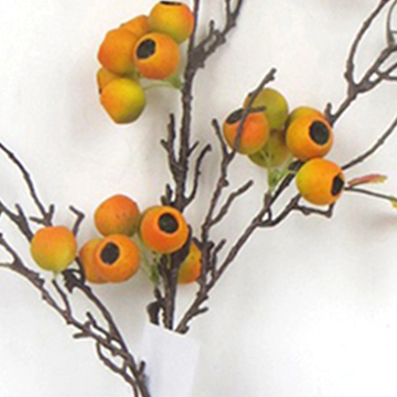 The Latest Fashion Artificial 107cm Autumn Wheat artificial red orange yellow flowers Out Door Decorations