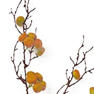 Popular and practica hand wrapped floral autumn hand wrapped floral decoration artifical plant leaves wreath