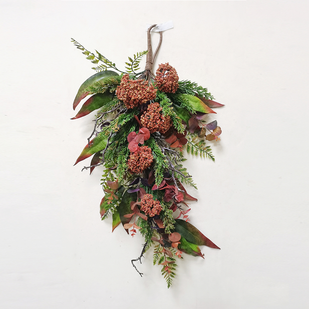 High quality wholesale customized party decorations arts and crafts autumn spray artificial flowers cheap bulk