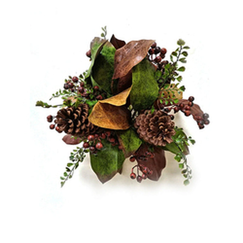 New Design Real Touch wreath Nordic Style Outdoor Indoor Colorful Artificial Wedding Christmas Wreath