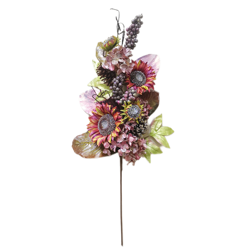 Good quality and reasonable price artificial flowers real touch autumn decoration ceiling hanging artificial flowers