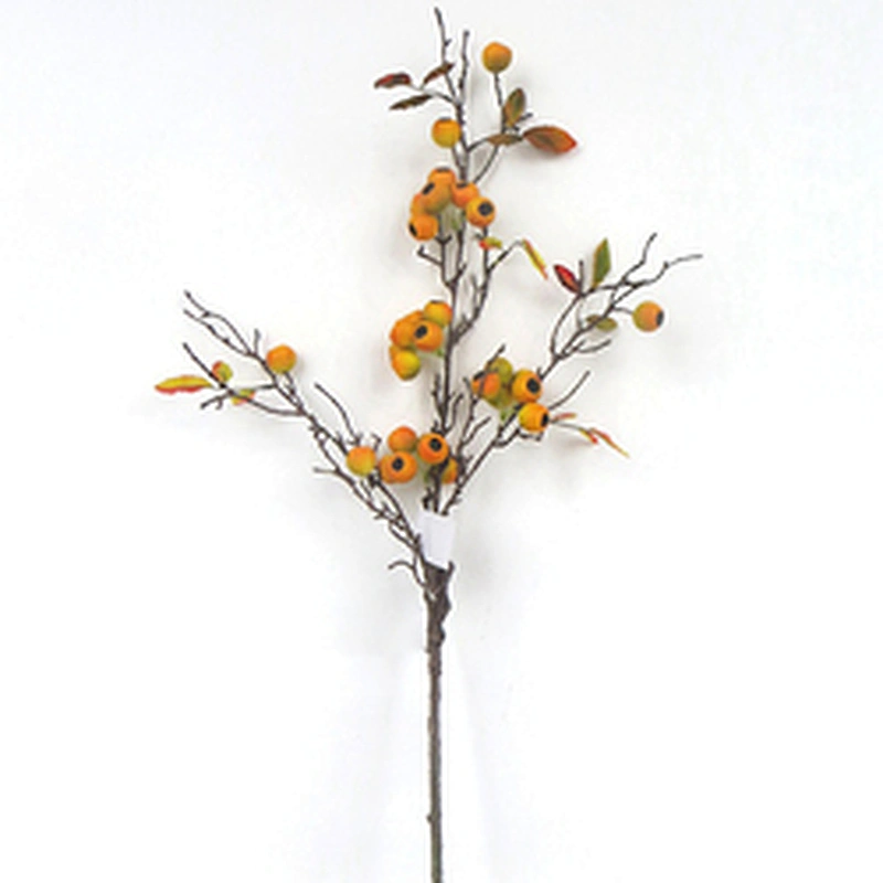 The Latest Fashion Artificial 107cm Autumn Wheat artificial red orange yellow flowers Out Door Decorations
