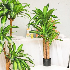 Factory Price Wholesale Green Face Large Artificial Tree Fashion Artificial Decor Trees For Indoor