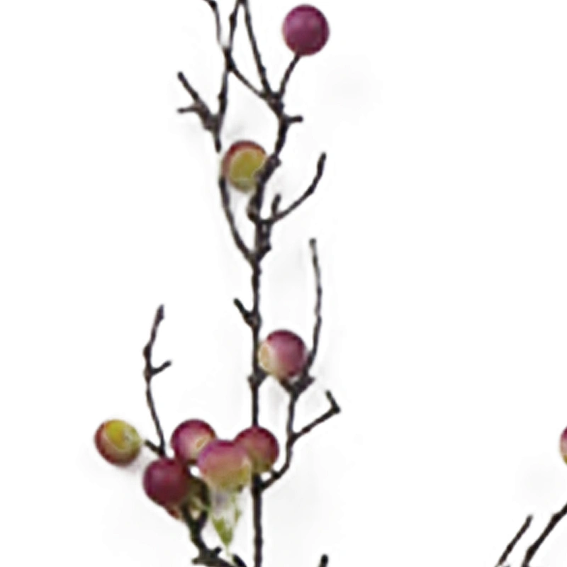Good quality reasonable price wreath decorations artificial flower spray with leaves artificial flower