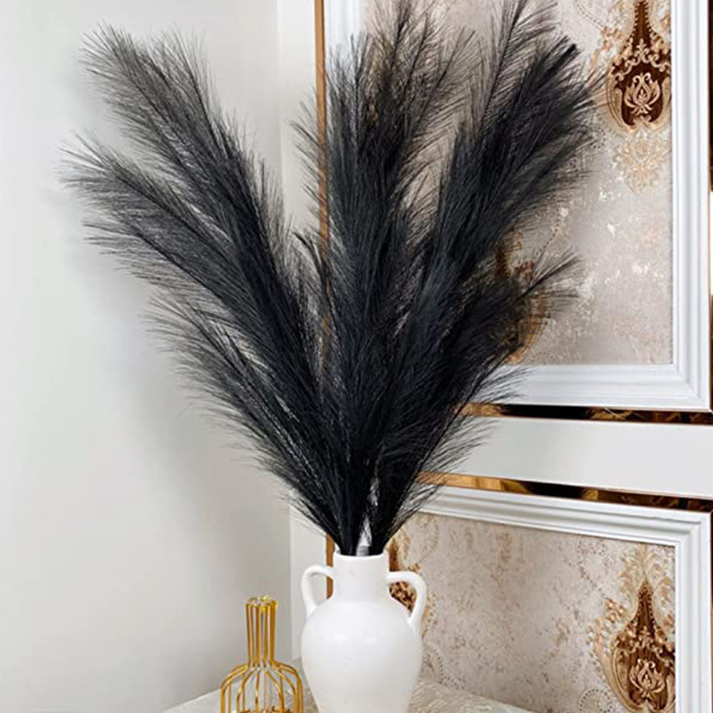 Hot selling Home Decor Pampas Grass Natural Black Pampas Grass Wedding Outdoor Decorations