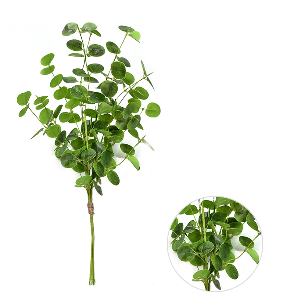 Wholesale fashion warm decoration artificial flowers 53cm leaves by hand Spring Plant Spring Flower artificial