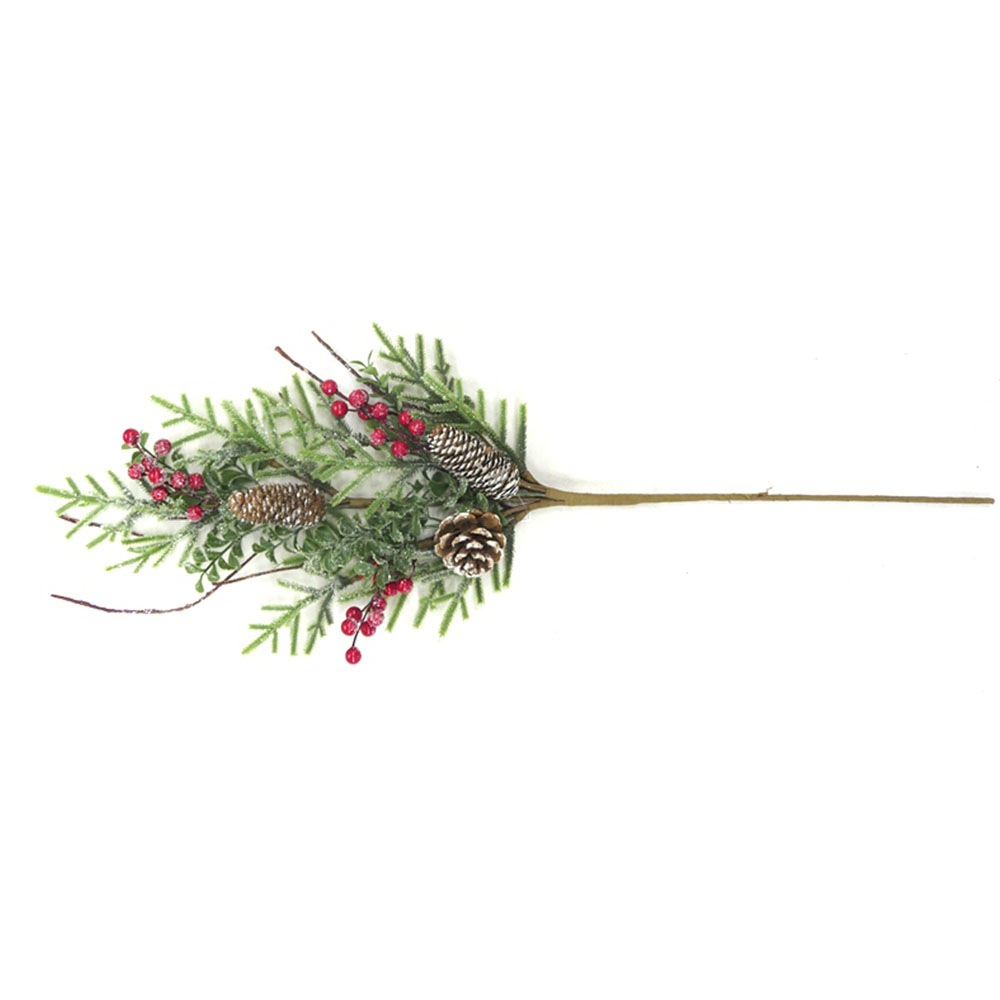 New style of decoration artificial flower faux flower spray with leaves wreath for home decoration